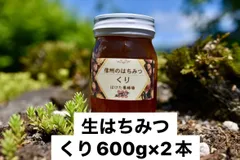 くり 生はちみつ 600g×2本 国産　蜂蜜 【生産者直送】のサムネイル