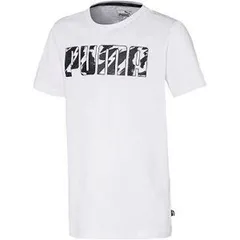 【新品】【ジュニアサイズ】puma（プーマ）KA Tシャツ 半袖 スポーツウェア キッズ・ジュニア　プーマホワイト　582694-52