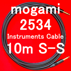 T〇〇d様 特注品 mogami 2534 Mic Cable with Neutrik Gold Plated XLR Connector 10m & Instruments Cable w/ Neutrik Gold Plated Plug SS 10m