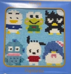 【新品未使用・未開封・パッケージ付】フェイラー×サンリオ　ハンカチ　4枚セット 新品・未使用・未開封】フェイラー × サンリオコラボ はぴだんぶ
