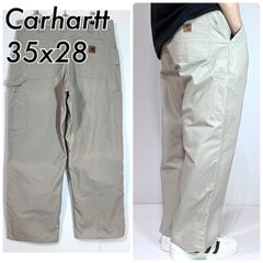 美品 RF カーハート W36L32 ライトダック地 ペインターパンツ