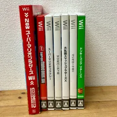 Wii ソフト6本 まとめ売り NewスーパーマリオブラザーズWii攻略本セット
