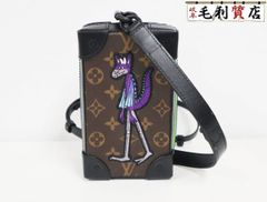 LOUIS VUITTON ルイヴィトン モノグラム･マカサー M80144 ソフトトランク フォーンボックス ポシェットバッグ 極上美品 【中古】ショルダーバッグ