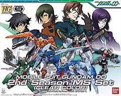 [중고] [이벤트 한정] HG 1/144 [기동전사 건담 00] 2nd Season MS 세트 [클리어 컬러] mxn26g8