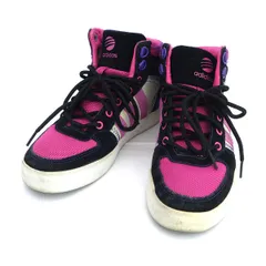 adidas NEO ◆バルカ エクスプロアMid W/スニーカー/ピンク×パープル/23cm G52949 【レディース/ガールズ/LADY/女性/婦人】【靴/クツ/シューズ/SHOES】 レディースファッション【中古】 