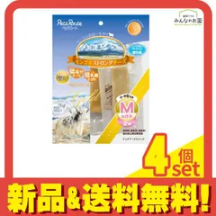 ペッツルート モンゴルストロングチーズ M 小・中型犬用おやつ お徳用 2本入 4個セット まとめ売り