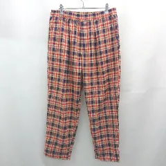 ◇ Θ CIAOPANIC チャオパニック カラフル柄 ストレートパンツ サイズL マルチカラー レディース メンズ E  【1507160020484】