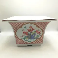 鍋島花唐草 手鏡 手描き ヤマトク 山徳 有田焼 【公式通販】