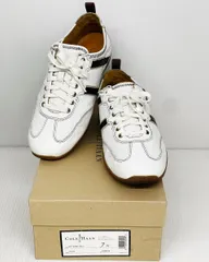 Cole Haan コールハーン エアテレルオックスII ローカット レザースニーカー メンズ 7w ホワイト 外箱付 NIKE AIR leather sneaker■