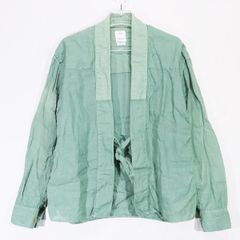 VISVIM ビスビム 18SS LHAMO SHIRT(LINEN) 0118105011016 ヴィズヴィム ラモ シャツ リネン グリーン ロングスリーブ 長袖 羽織シャツ