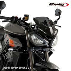Puig 22234N NEW GENERATION SPORT [BLACK] TRIUMPH STREET TRIPLE 765 R/RS(23-) プーチ スクリーン カウル