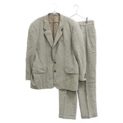 COMME des GARCONS HOMME (コムデギャルソンオム) 93年製 ノッチドラペル ウールテーラードジャケット 2タックウールスラックス テーパードスラックスパンツ セットアップ HP-04019Sのサムネイル