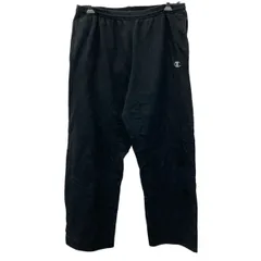 Champion スウェットパンツ XL ブラック チャンピオン ウエストゴム 裏起毛 ビッグサイズ ボトムス 古着卸 アメリカ仕入 2509-472