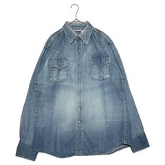 BIGMAC(ビックマック) 80's long sleeve denim western shirt 80年代 長袖 デニム ウエスタン シャツ L ライトインディゴ