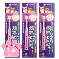シグワン　超小型犬用歯ブラシ 3本セット