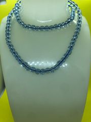 海藍宝石 アクアマリン 6mm ネックレス1180