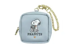 カミ【送料無料】【スヌーピー】【SNOOPY】マルチミニポーチ【have a nice trip】【ウッドストック】【ピーナッツ】【すぬーぴー】【チェーン付き】【ケース】【小物入れ】【イヤホン入れ】【収納】【旅行】【トラベル】【雑貨】【グッズ】【かわいい】