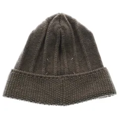 【美品】maison martin margielaマルジェラアイボリーニット帽 エムエムシックス メゾン マルジェラ/MM6 Maison Margiela Kids