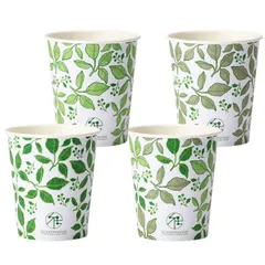 （まとめ買い）サンナップ 紙コップ SPCカップ ビーリーブス 205ml 50個入 C2050BLV 【×5セット】