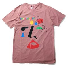 The Strokes ストロークス 正規品 Tシャツ Abstract Face ストーンウォッシュ ロックT