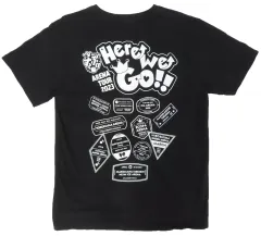 【中古】Tシャツ すとろべりーぷりんす すとぷり Here We Go!! ver.!! ツアーTシャツ ブラック フリーサイズ 「すとぷり ARENA TOUR 2023 “Here We Go!!”」