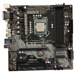 ★送料無料★ジャンク品★マザーボード ASRock Z370M Pro4★INTEL COREi7-8700★CPU付き★