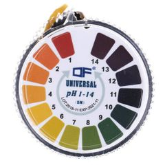 新品 ph試験紙 ロールタイプ 5ｍ リトマス紙 リトマス試験紙 PH測定 (pH1-14)