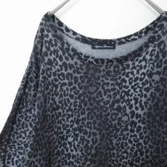 ヒステリックグラマー HYSTERICGLAMOUR レオパード スカル カットソー a938616ss