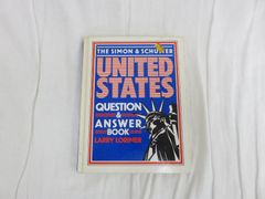 洋書 サイモン＆シュスター社 アメリカ合衆国の設問＆回答集 ラリー・ロリマー著 セール品