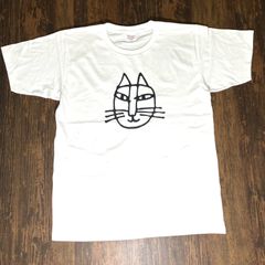 リサラーソン猫デザインのTシャツ・白