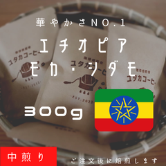 【300g】エチオピア モカ・シダモ