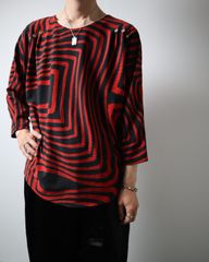 ALEXANDER WANG asymmetry tuck design silk sleeveless top