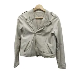 新品未使用タグ付き　ニトカnitcaのシープレザージャケット　サイズ2 2025年最新】nitca レディース レザージャケット・ライダースの