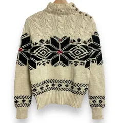 美品 RALPH LAUREN ラルフローレン ノルディック柄 カシミヤ