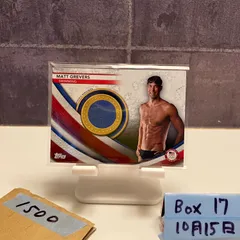 2020 Topps Matt Grevers Team USA Memorabiliaジャージ U.S. Olympians & Paralympians Hopefuls カード