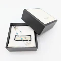 【美品】GUCCI(グッチ)ダブルG マザー・オブ・パール リング グッチ シルバージュエリーダブルG マザー・オブ・パール リング