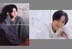 【中古】ポスター ピンナップポスター(二つ折) 小瀧望(ジャニーズWEST/WEST.)/永瀬廉(King ＆ Prince) duet 2022年2月号 綴じ込み付録