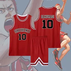 【未開封】 スラムダンク 桜木花道 レプリカユニフォーム 赤 XAサイズ DESCENT/スラムダンクSLAM DUNK/公式レプリカユニフォーム/湘北