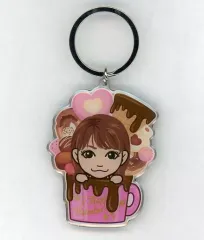【中古】キーホルダー・マスコット(女性) Dream Aya プチキャラメタルキーホルダー バレンタインデー2019 ver. EXILE TRIBE STATION オンラインカプセル