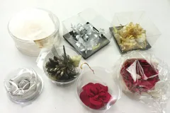 コサージュ 7点セット フラワーモチーフ アクセサリー まとめて 大量 レディース accessory 【中古】