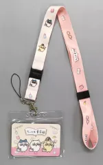 【中古】雑貨 ちいかわ＆ハチワレ＆うさぎ ネックストラップ 「ちいかわ なんか小さくてかわいいやつ ちいかわ書店」