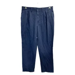 Dickies ワークパンツ W36 ディッキーズ タック ビッグサイズ ネイビー 古着卸 アメリカ仕入 2503-552