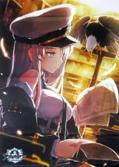 【中古】ポスター(アニメ) 描き下ろしB2布ポスター エンタープライズ 「PS4ソフト アズールレーン クロスウェーブ」 楽天ブックス購入特典
