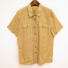 MARINA SPORT マリナリナルディ リネン100% 半袖シャツ XL - メルカリ
