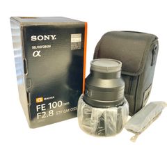 SONY ソニー レンズ α FE100㎜ F2.8 STF GM OSS 交換レンズ ほぼ新品未使用品 完品  B0326X66YN