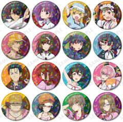 [신품] 배지 빈즈 [BOX] 이야기 시리즈 × STEINS; GATE 신작 콜라보레이션 일러스트 ver. 트레이딩 홀로그램 캔 배지