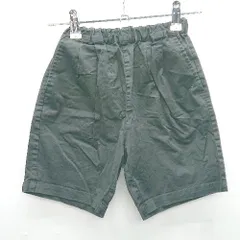 ◇ ⊂ Φ kodomo BEAMS ビームス ウエストゴム キッズ 子供服 ハーフパンツ サイズ120 ブラック 男の子 E  【1501160035189】