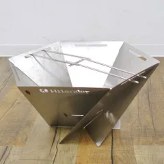 極美品 ハイランダー Hilander 焚き火台 六花 旧モデル 軽量