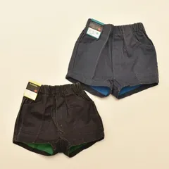 送料無料♪レトロ　カラーデニム　半ズボン　ショートパンツ　 （1910-0074)