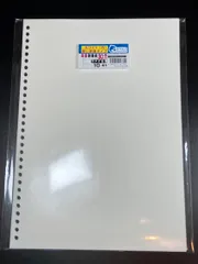 新品 [ラベルン] 剥離紙専門店 剥離紙単体 厚口 両面剥離タイプ A4 30穴 バインダー専用 ラベルシール用台紙 フリーサイズ 軽剥離 白 厚み0.125mm 10枚入り シールの保存・活用に LN0013-301 (10)